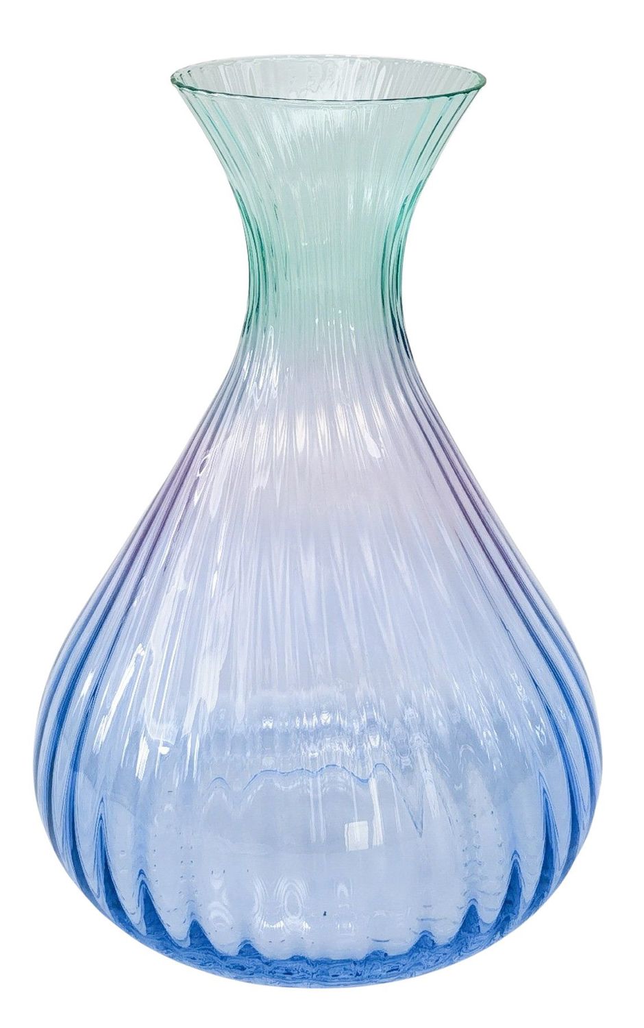 Ellie Ombre 2L Decanter Aqua &amp; Blue
