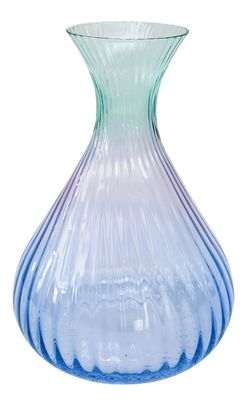 Ellie Ombre 2L Decanter Aqua &amp; Blue