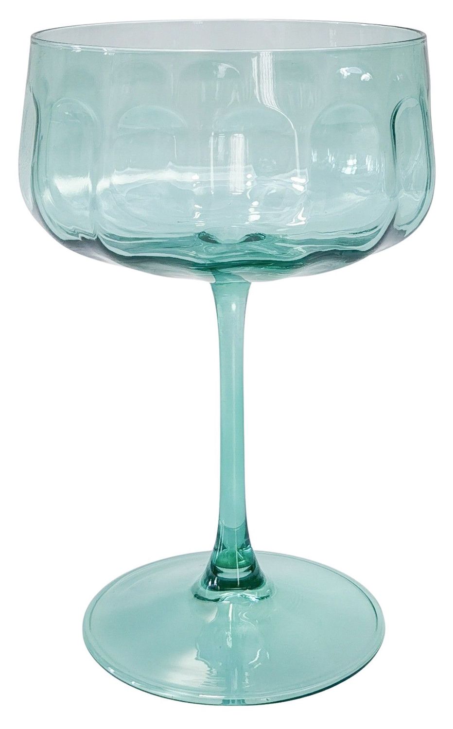 Tillie Coupe Glass Green 16cm