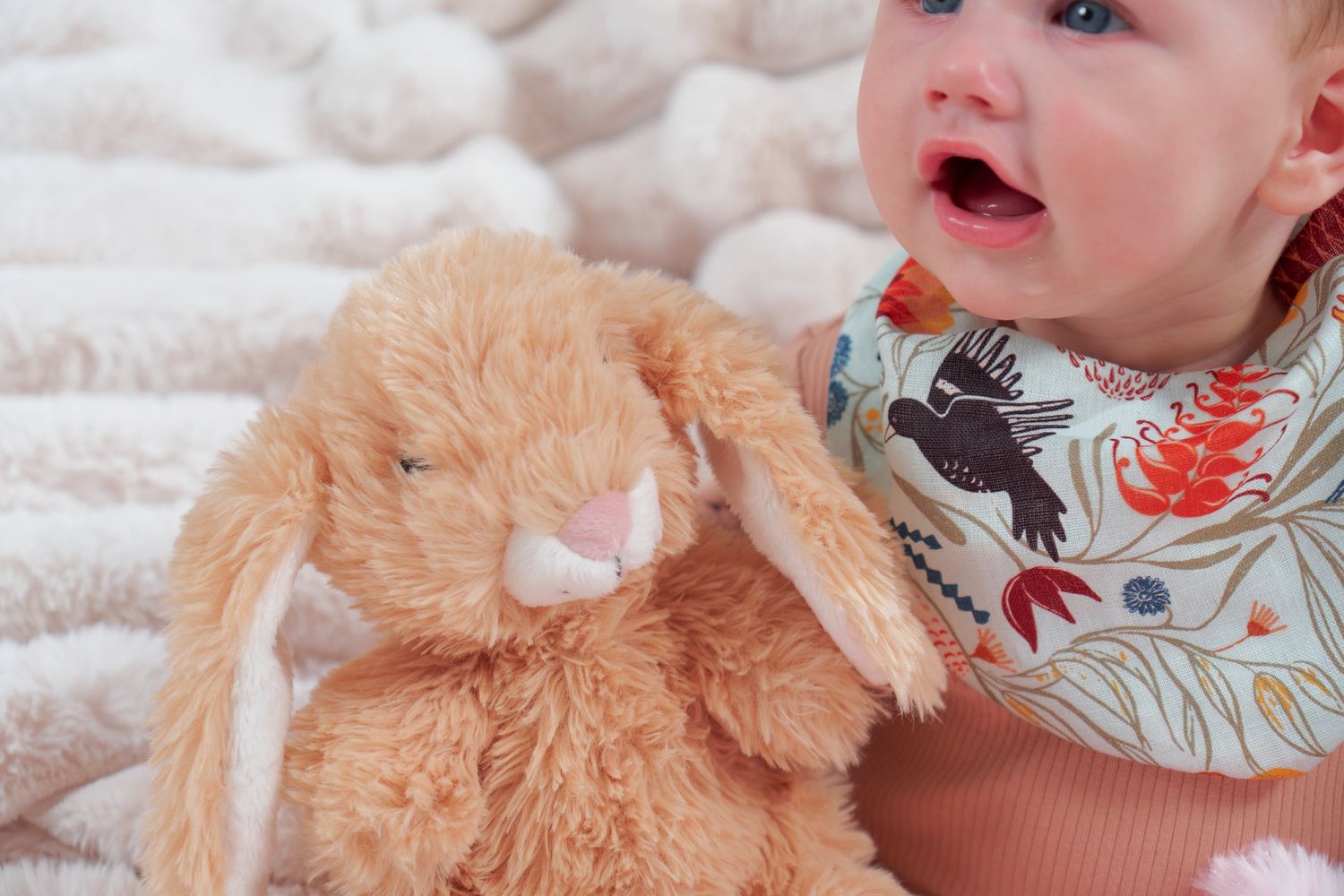 Plush - Heatable Bunny - Biscuit