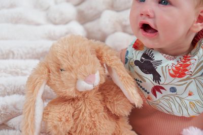 Plush - Heatable Bunny - Biscuit