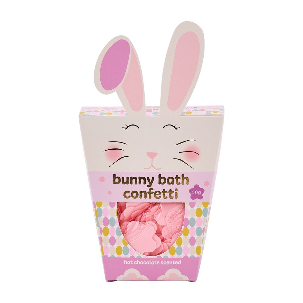 Kids Bath Confetti Soap - Bunny Pink