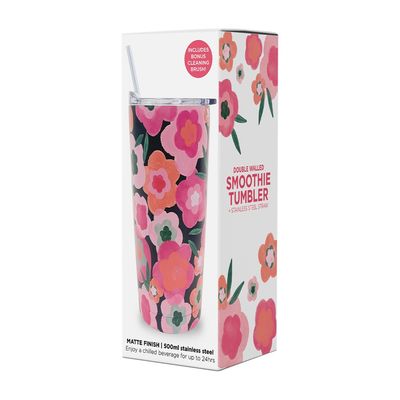 Smoothie Cup - Midnight Bloom