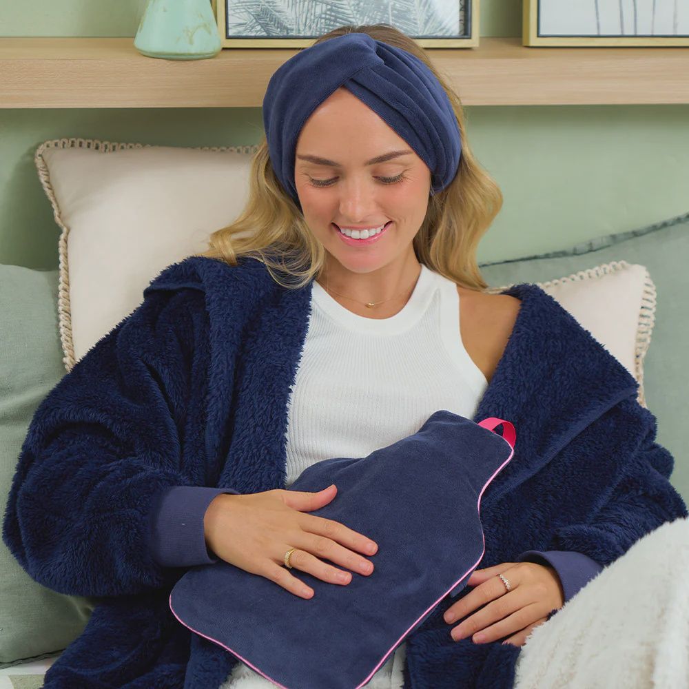 Velvet Hot Water Bottle Cover - Cosy Luxe