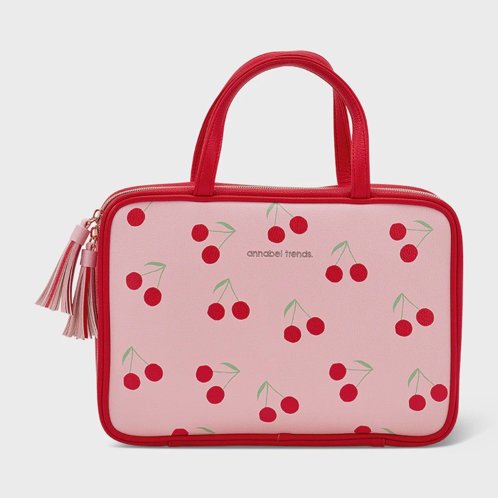 Vanity Toiletries Bag, Colour: Cherrylicious