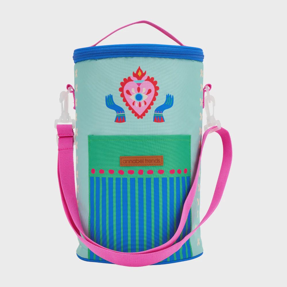 Picnic Cooler Bag - Tall Barrel - NEW, Colour: Fiesta