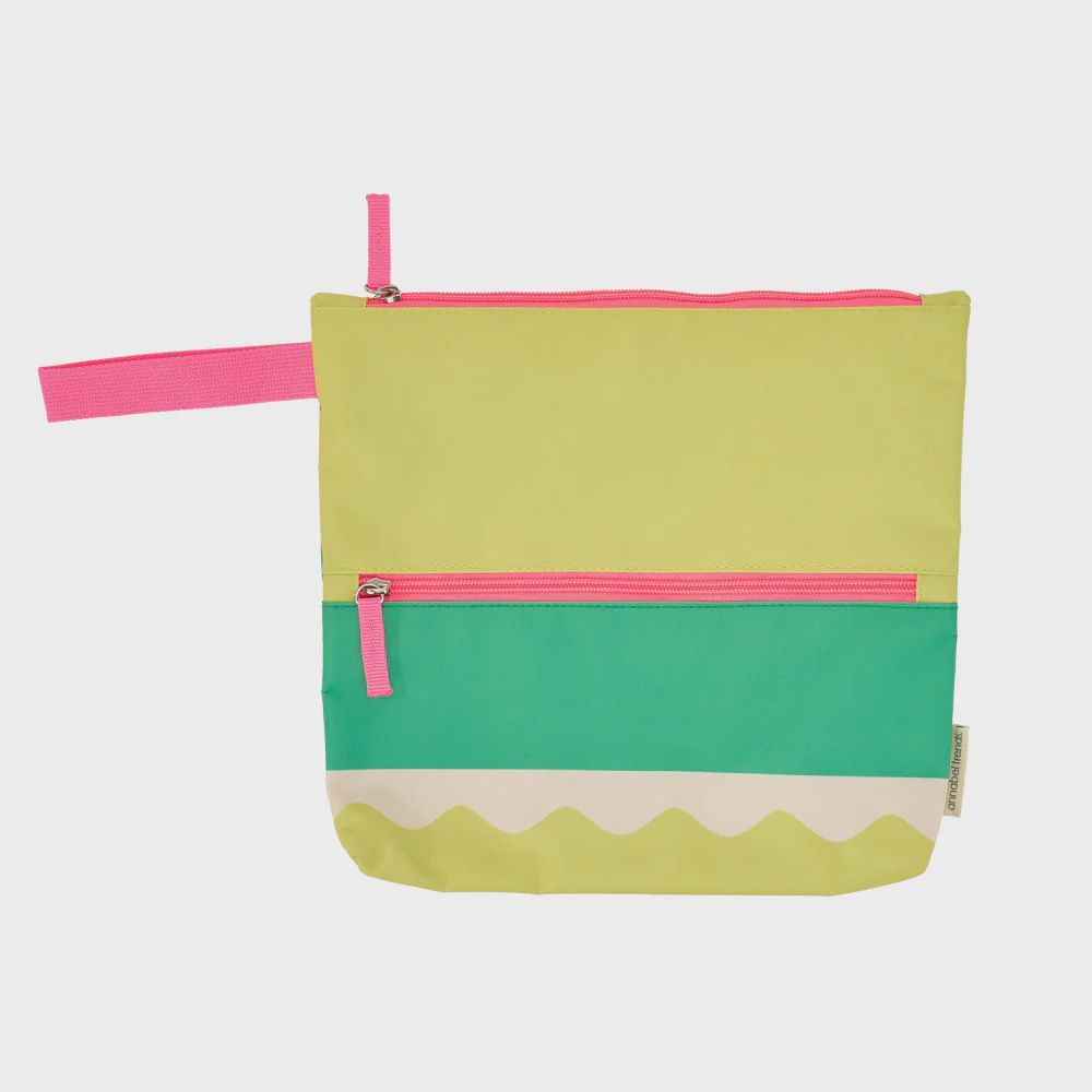 Beach Wet Pouch, Colour: Green