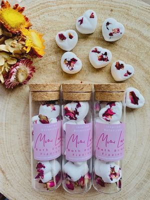 Mini Love Bath Bomb Fizzies