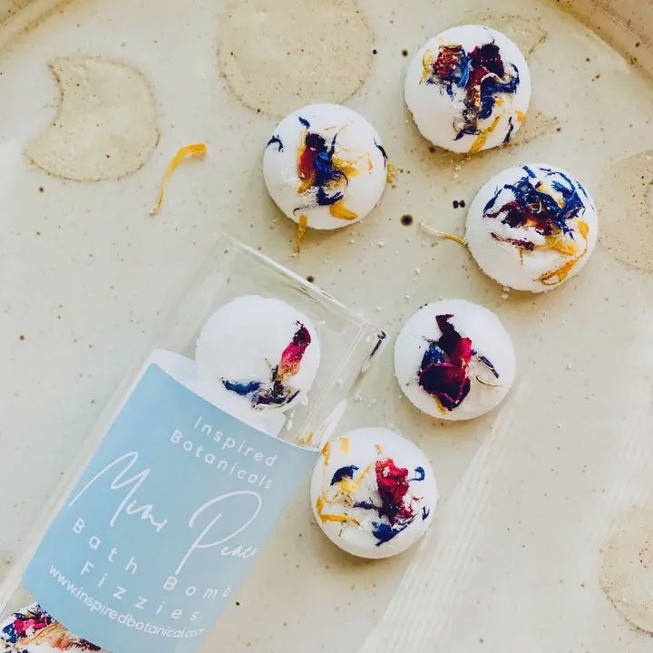 Mini Peace Bath Bomb Fizzies