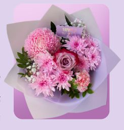 Pastel Petals – Medium Mixed Bunch