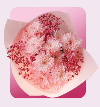 Strawberry Sunday – Chrysanthemum Bunch