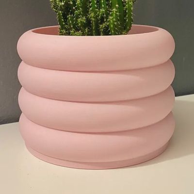 3D Printed 4" Bubble Pot"