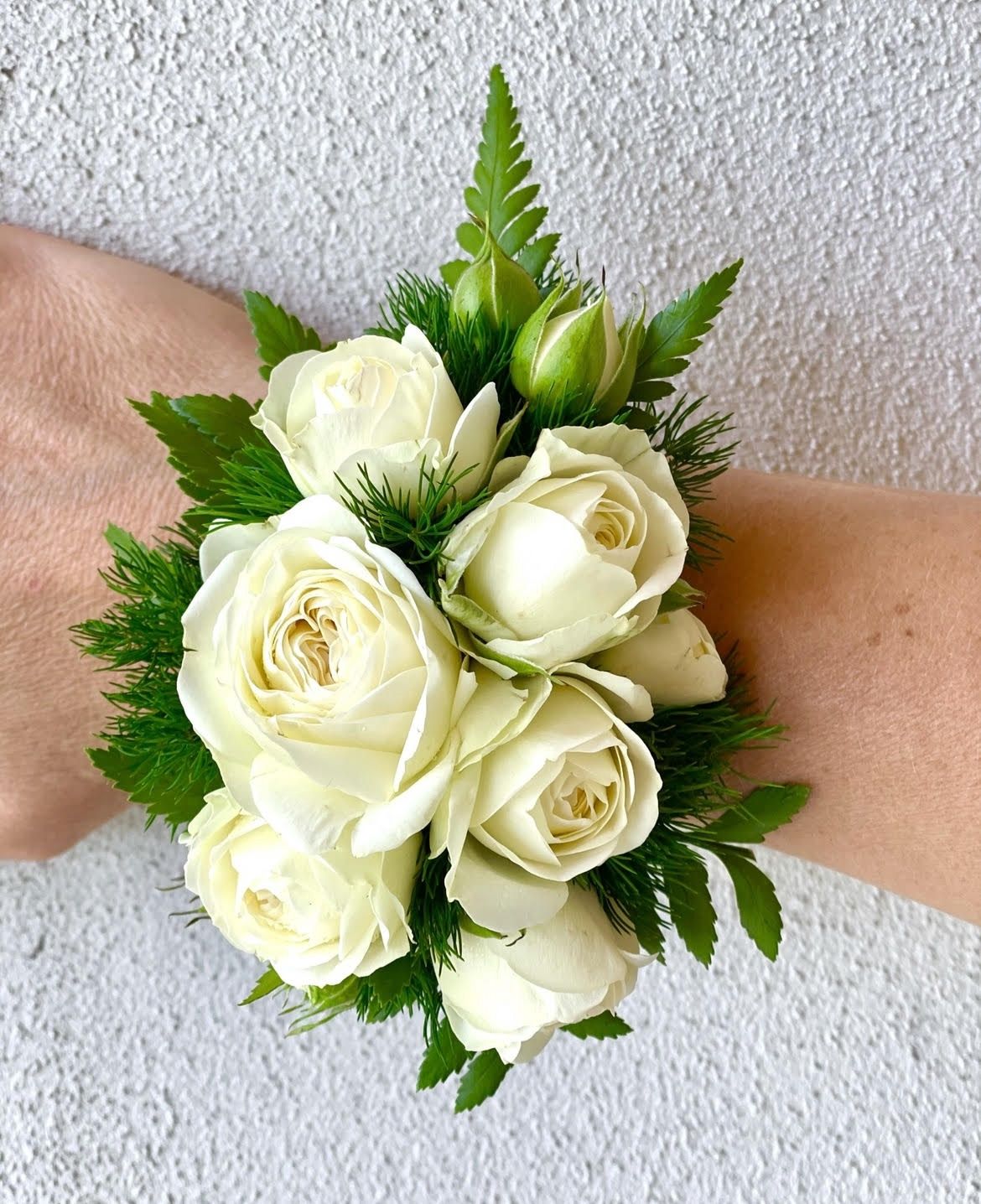 Wrist Corsages (fresh Rose)