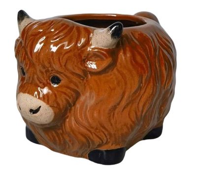 Highland Cow Mug Brown