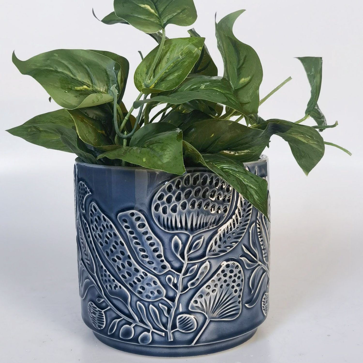 Corindi Planter Blue 17cm