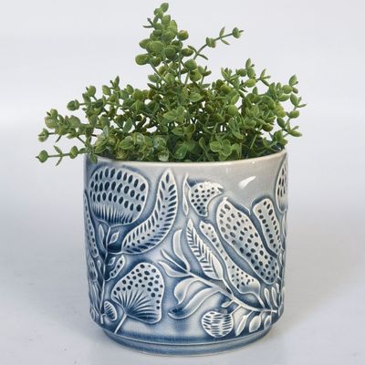 Corindi Planter Blue 14cm