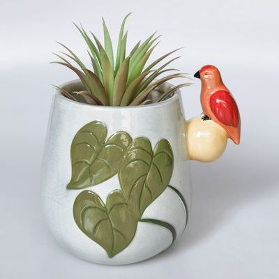 Madagascar Planter Blue 15cm