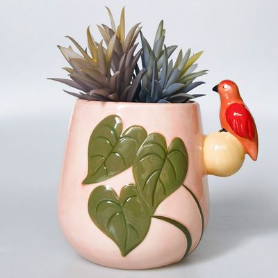 Madagascar Planter Pink 15cm