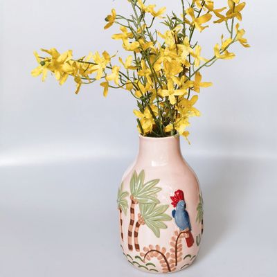 Madagascar Vase Pink 21cm