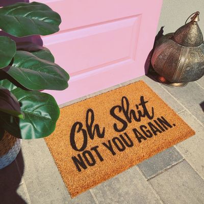 Oh Shit Not You Again - Doormat