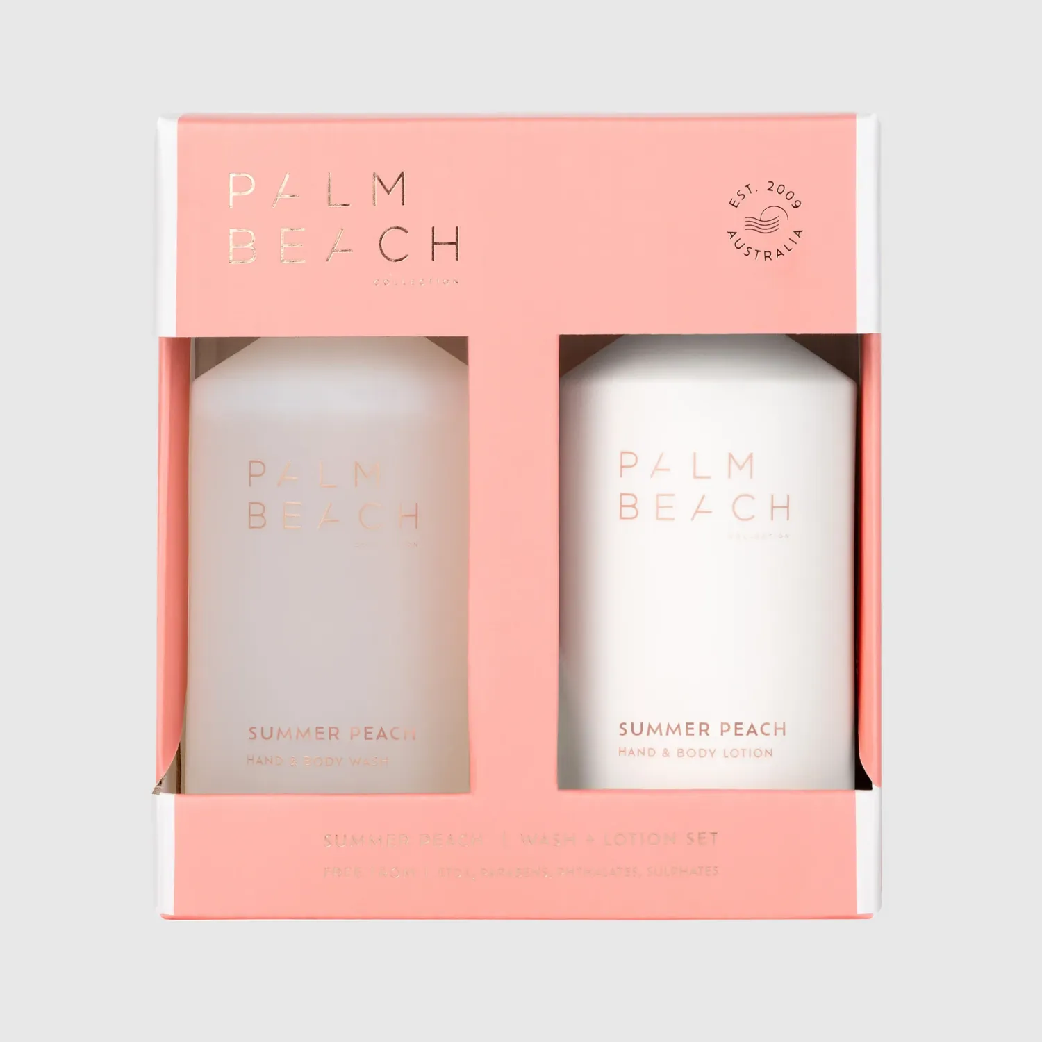 Hand &amp; Body Wash &amp; Lotion Set -Summer Peach