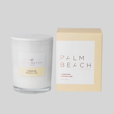 Deluxe Candle - Coconut &amp; Lime Scented - 850g
