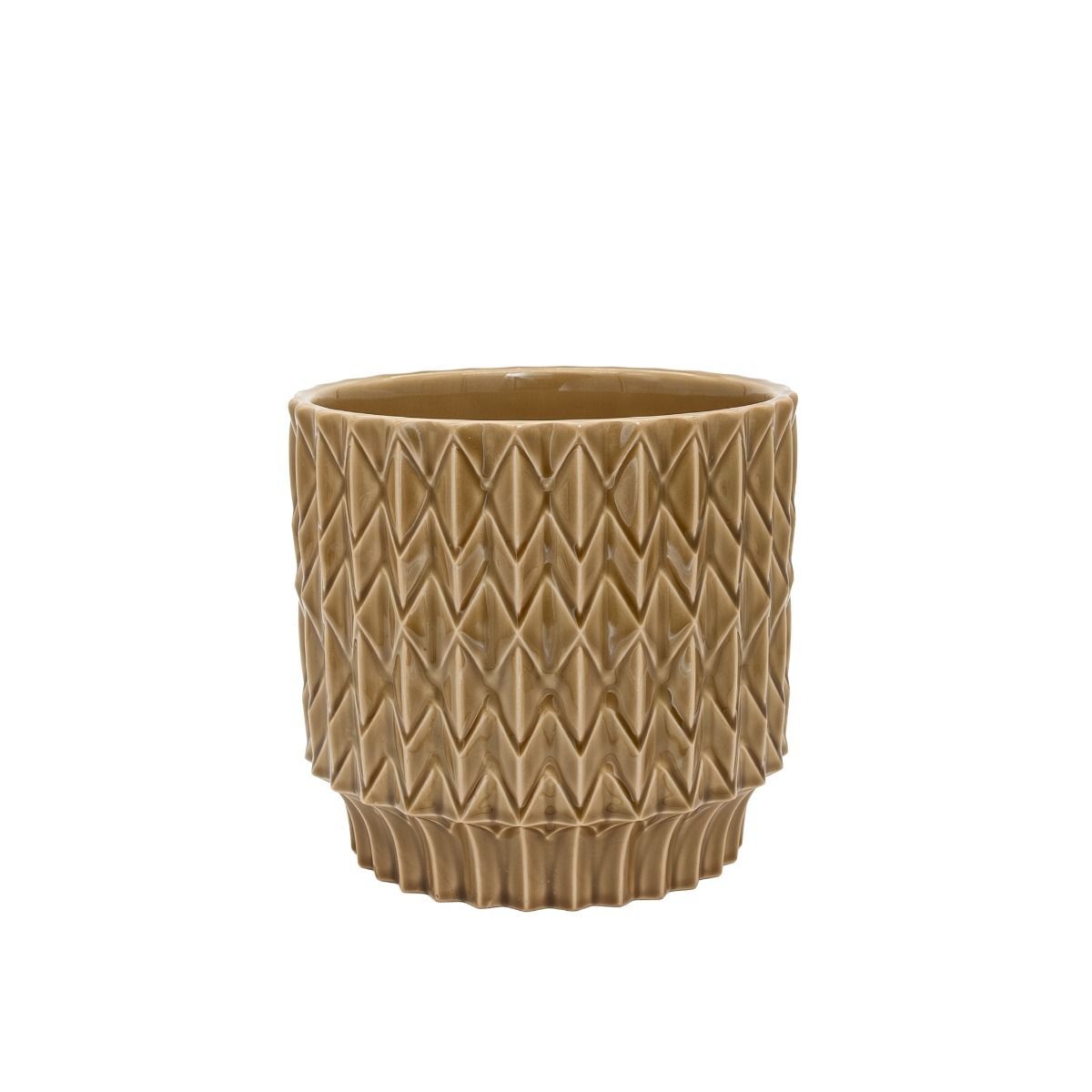 Trippy Planter Large Olive