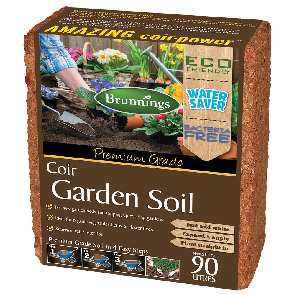 Mega Coir Garden Soil Block 90L