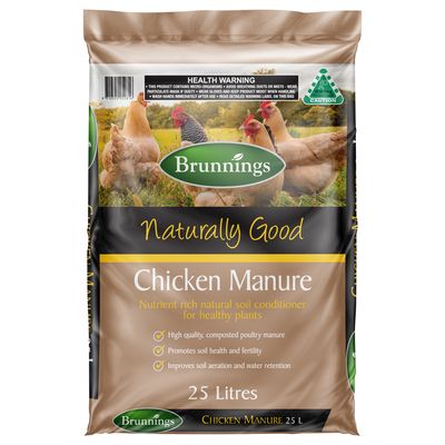 Naturally Good Chicken Manure 25L