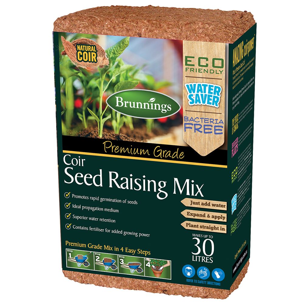 Coir Seed Raising Mix Block 30L