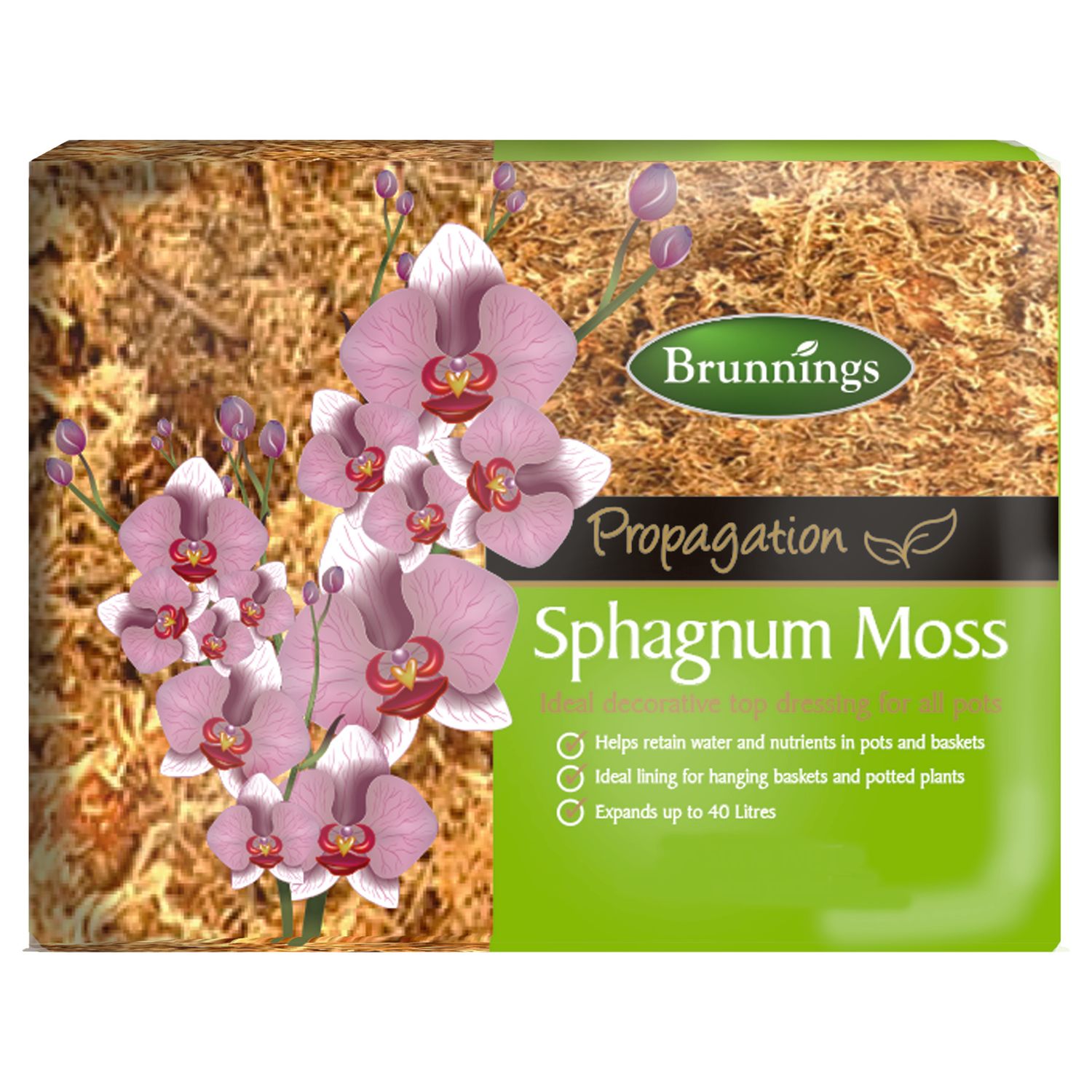 Sphagnum Moss 40 Litres