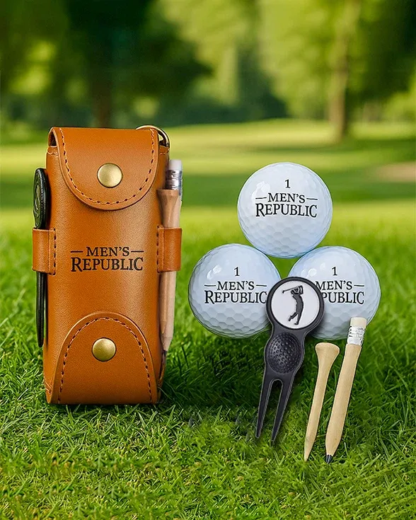 Golf Pouch, Balls and Accessories