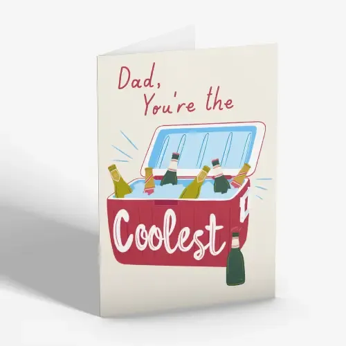 Dad, You’re the Coolest Father’s Day Card