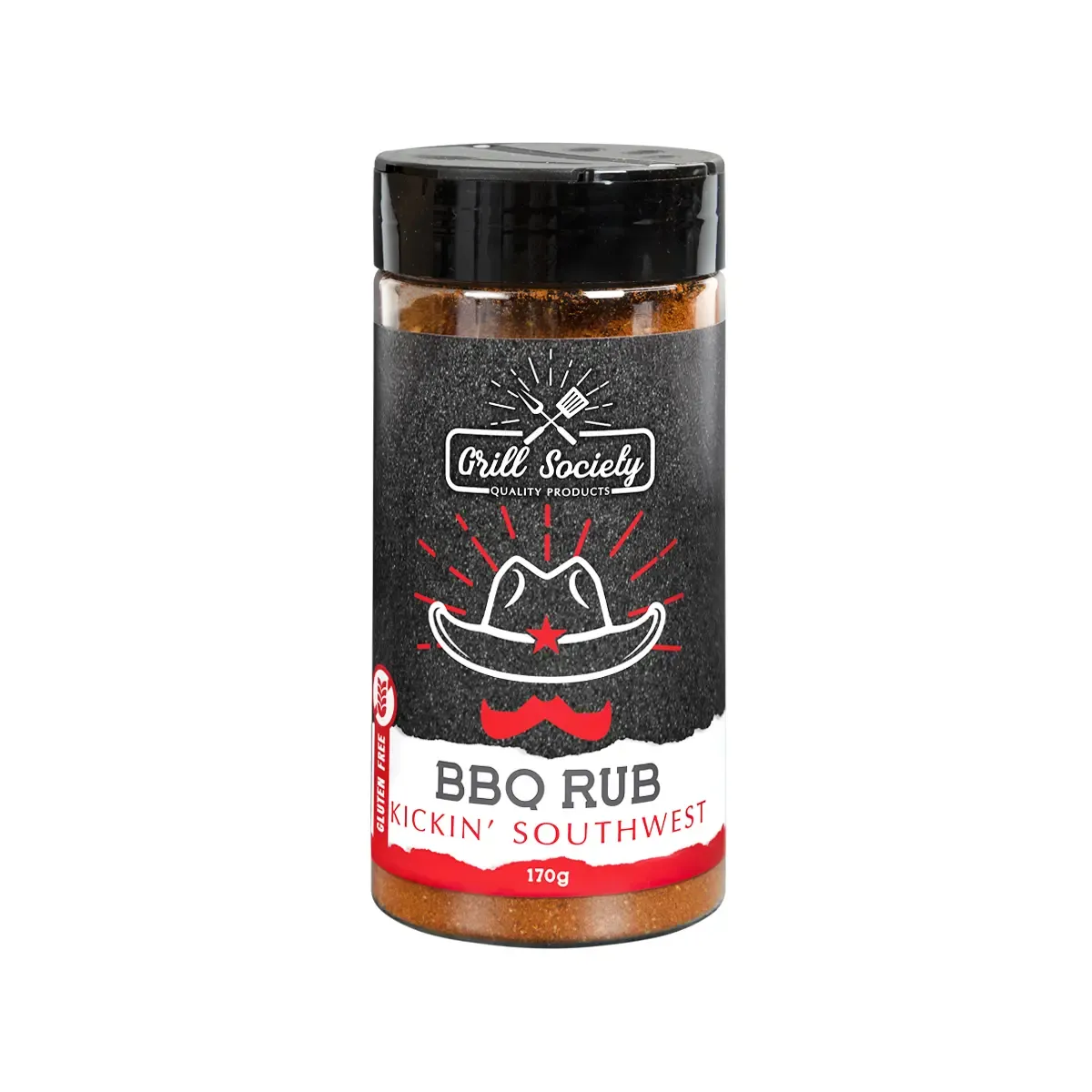 Kickin’ Southwest BBQ Rub – Authentic Mexican Barbecue Seasoning 170g