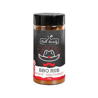 Kickin’ Southwest BBQ Rub – Authentic Mexican Barbecue Seasoning 170g