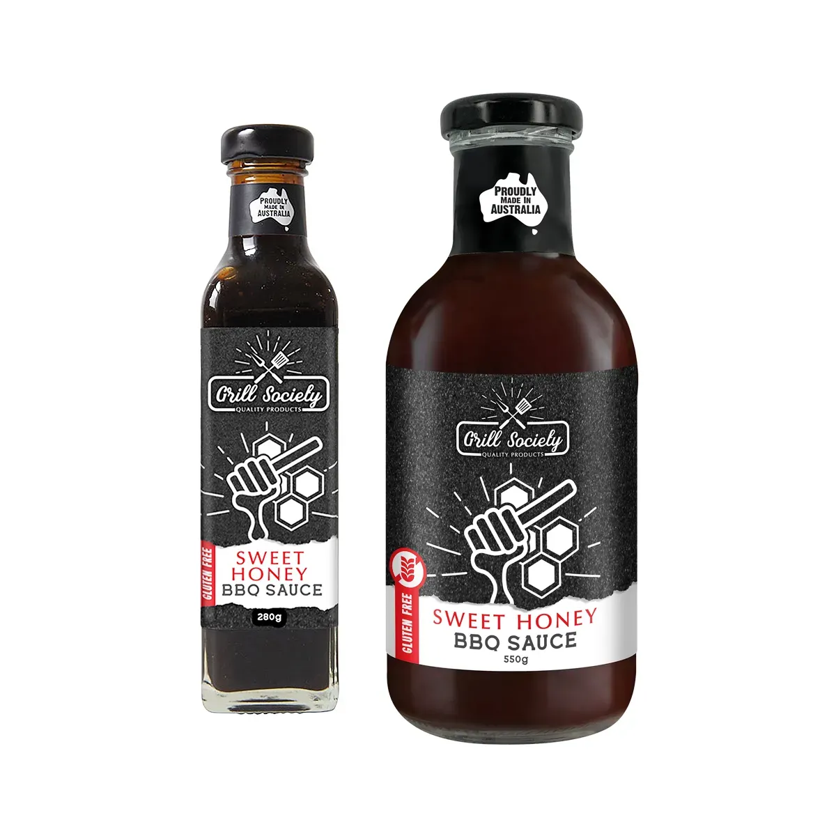 Sweet Honey BBQ Sauce – Rich BBQ Glaze &amp; Sauce 280g