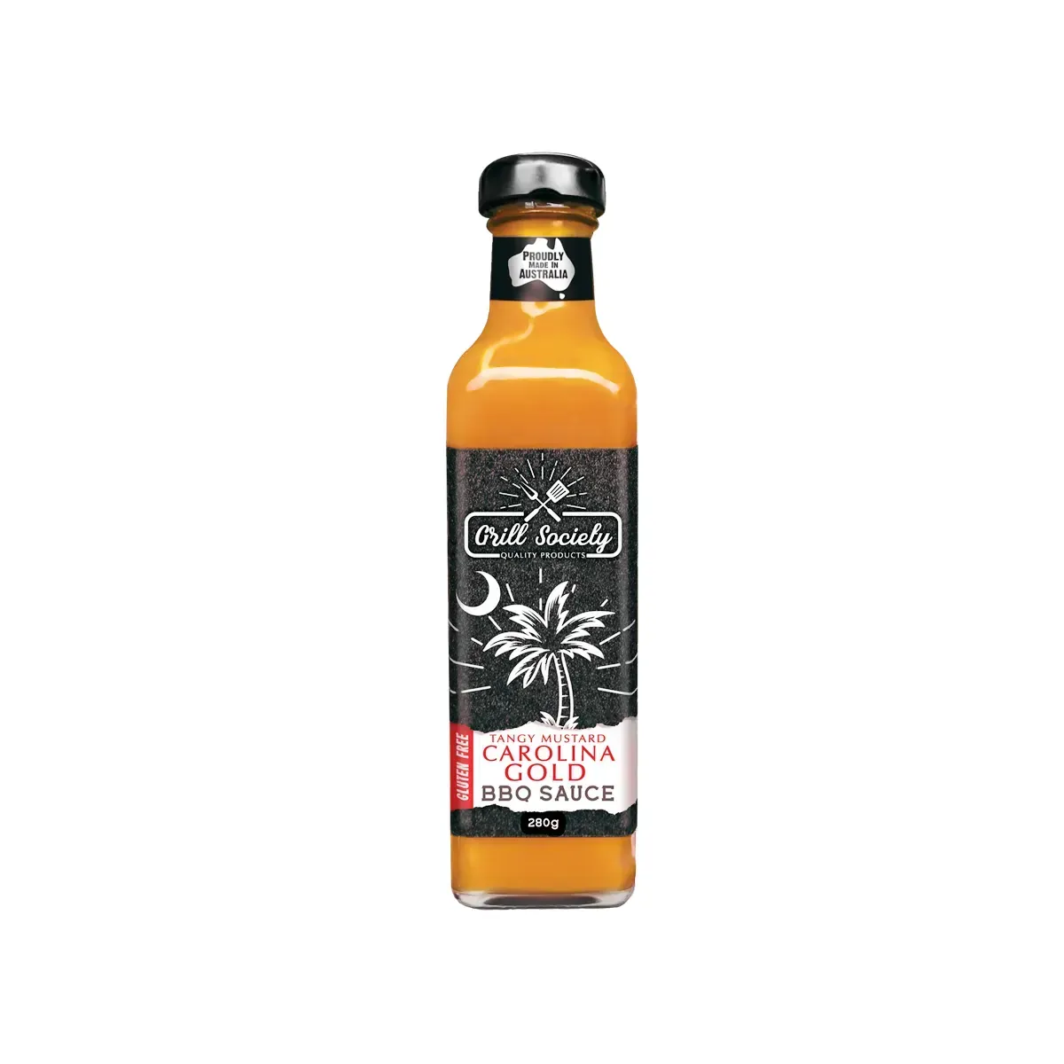 Carolina Gold BBQ Sauce – Premium Mustard BBQ Sauce, Size: 280g