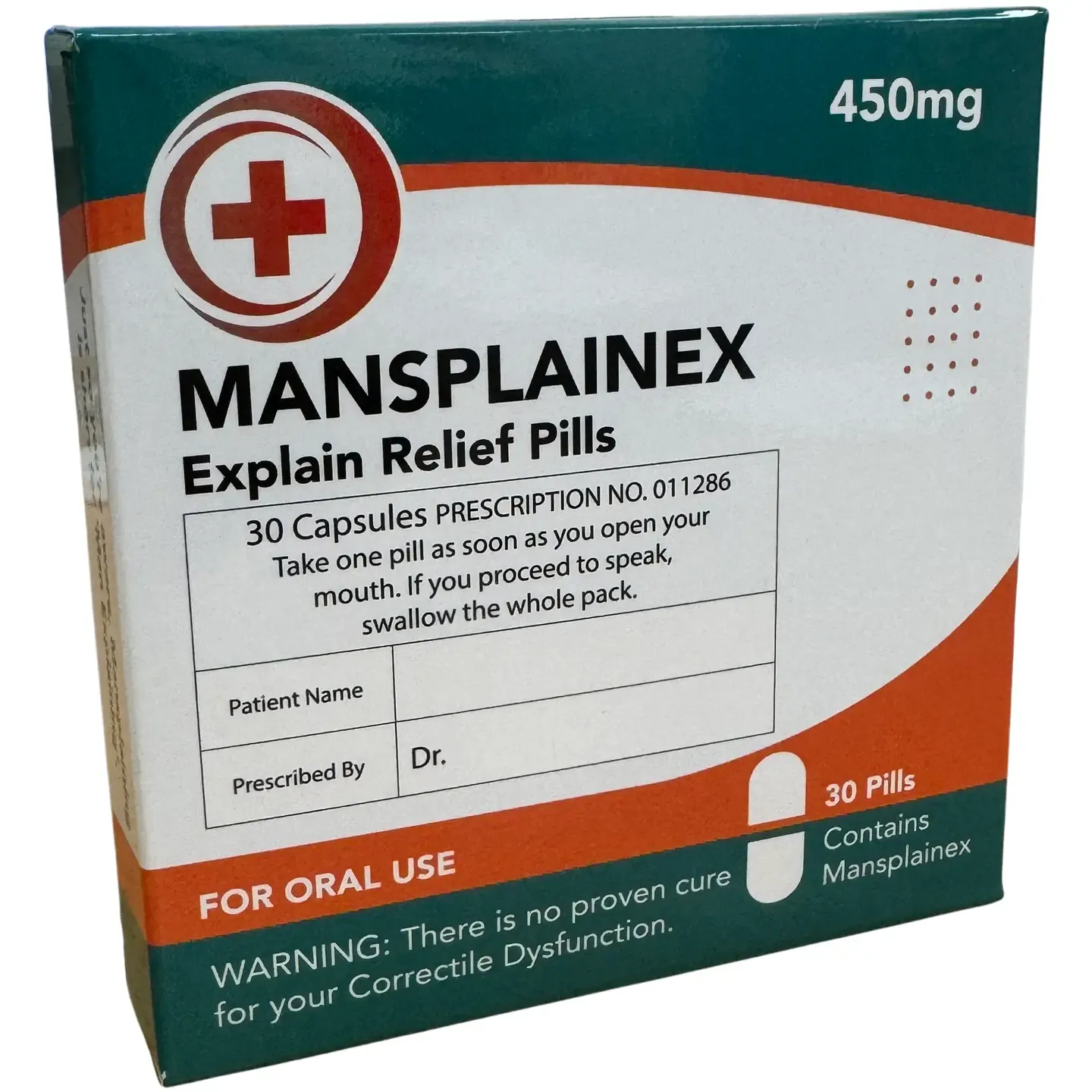 Mansplainex - Novelty Candy Mints