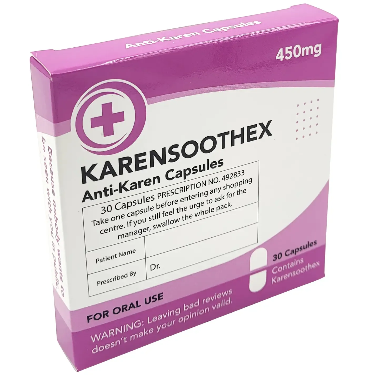 Karensoothex – Novelty Candy Mints