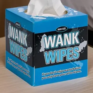Wank Wipes – Novelty Tissues