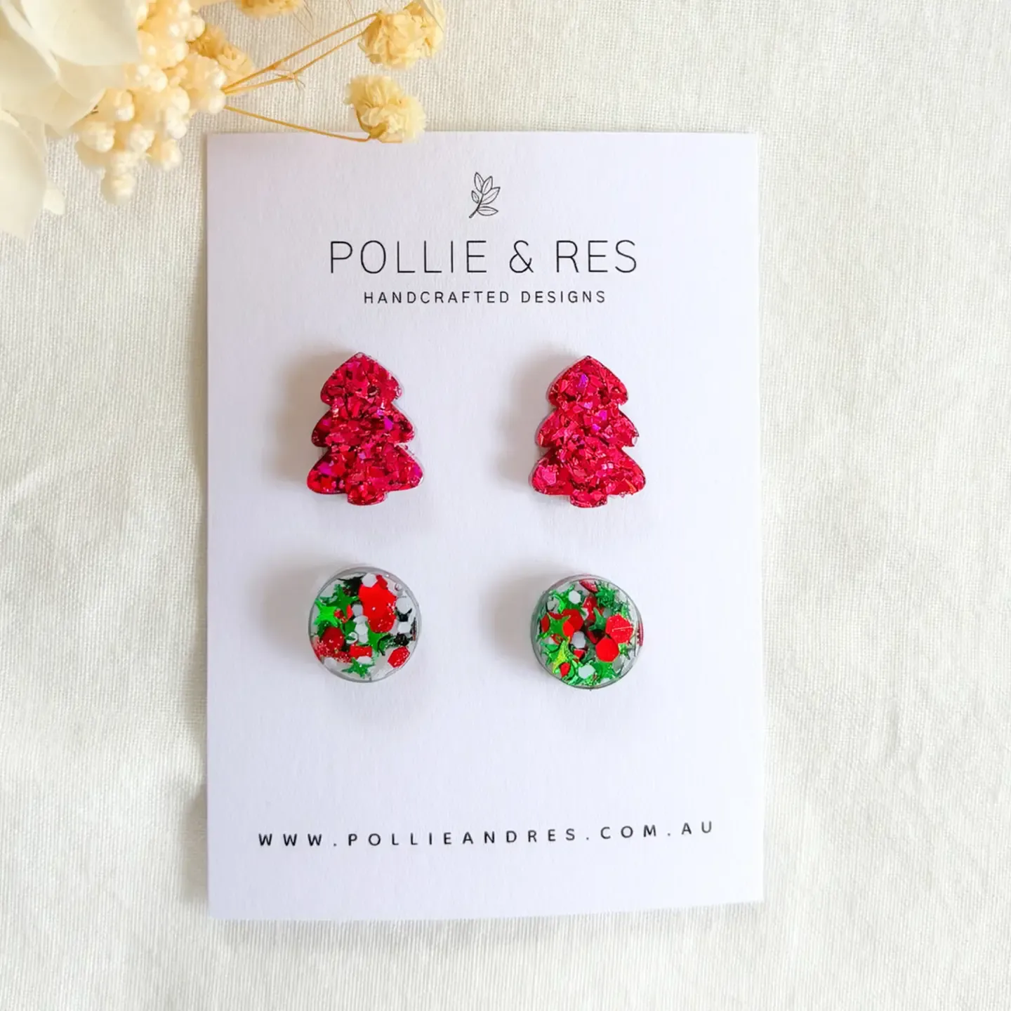 Jingle &amp; Joy Christmas Earrings