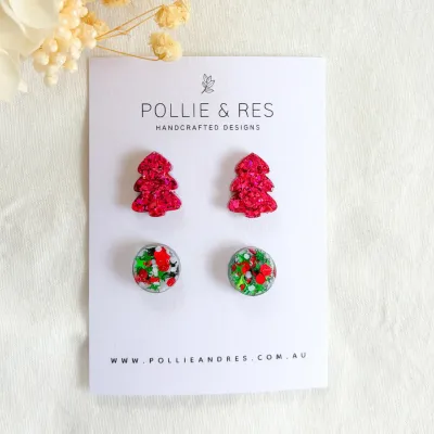 Jingle &amp; Joy Christmas Earrings