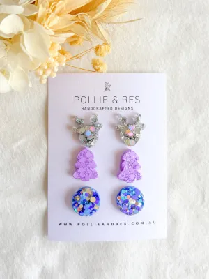 Sugarplum Dreams Christmas Earrings