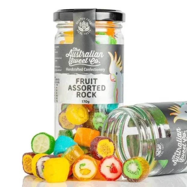 Fruit Assorted Rock Candy - 170g