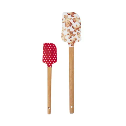 S/2 GBread Spatula Silicnon 12x34cm Red