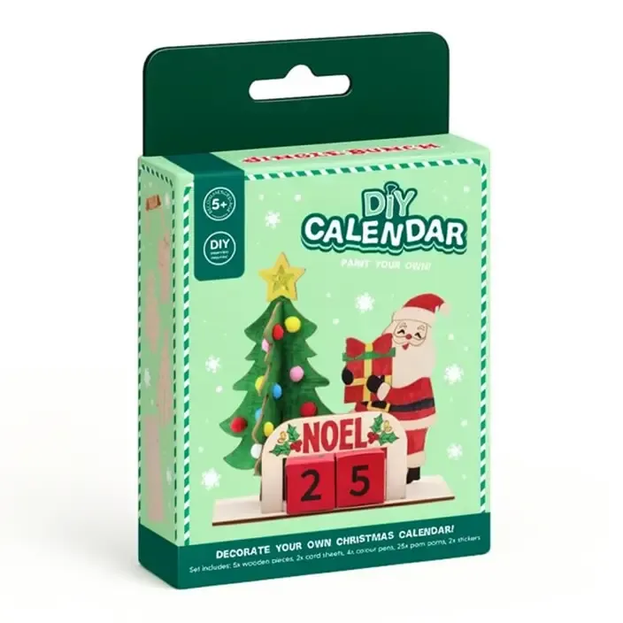 Paint Your Own Diy Christmas Calendar