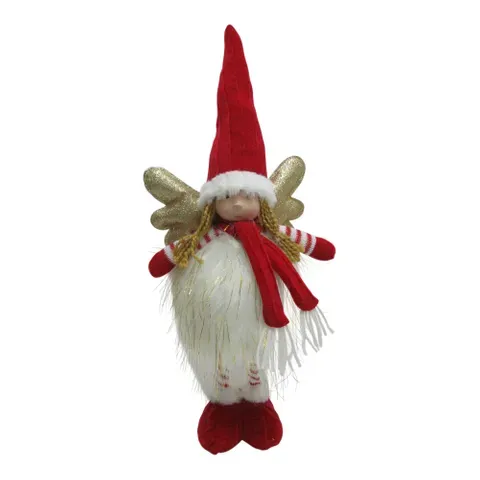 Playful Angel Standing 23x50cm Red/Wht