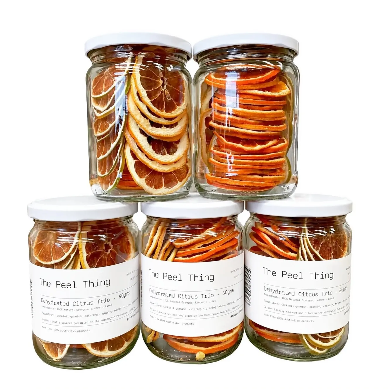 A Premium - Natural Dehydrated Citrus Trio