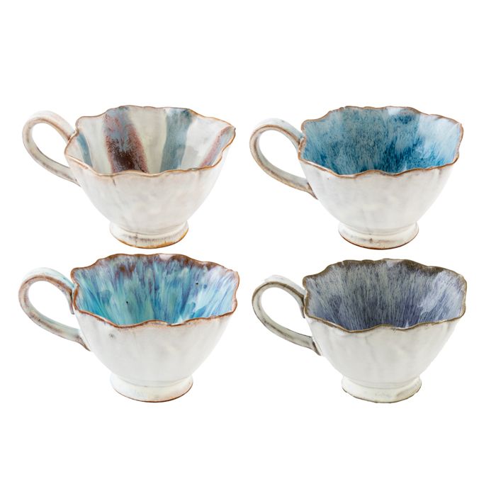 Yuki Stoneware Cup – Aqua Glaze
