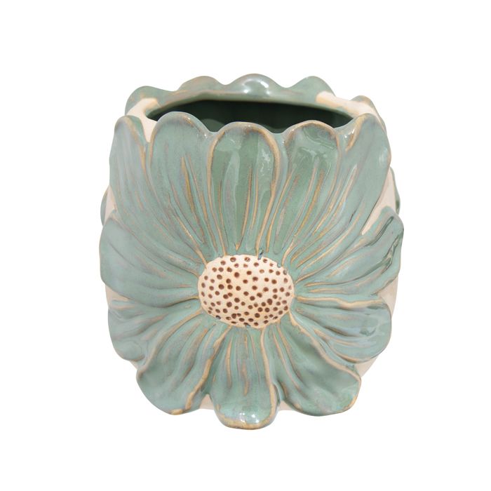 Sadie Sage Vase / Pot – Small | 17.6cm
